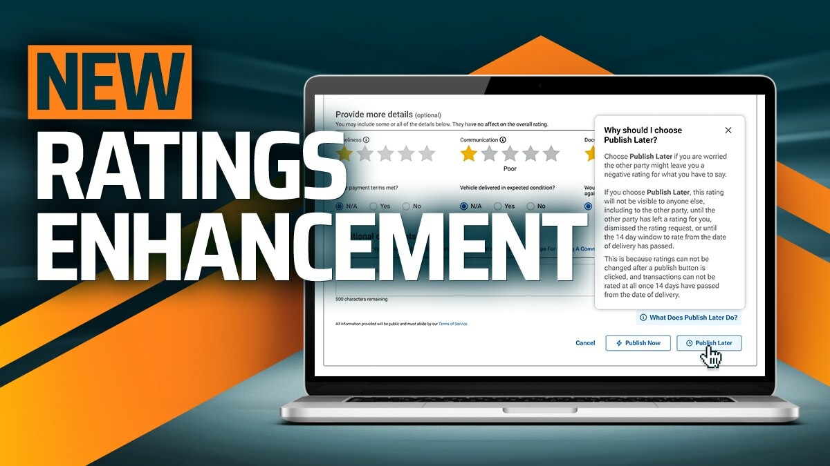 More Control Over Your Reviews. Rate with Confidence