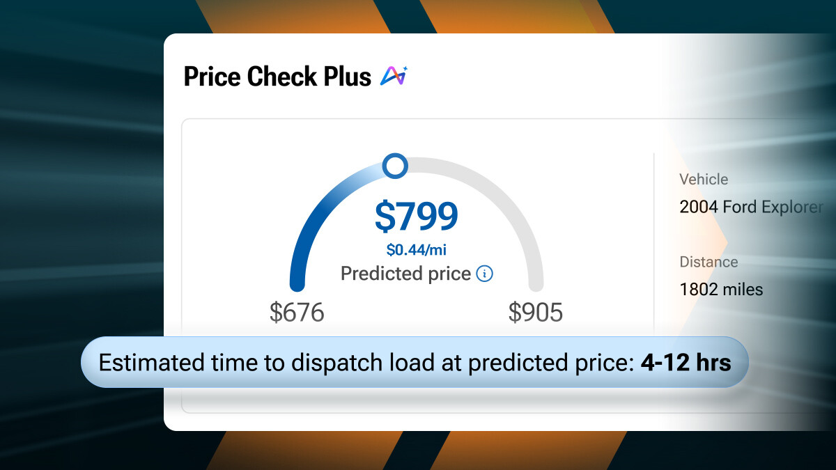 Coming soon: View time to dispatch with Price Check Plus